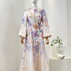 ZIMMERMAN LINEN DRESS